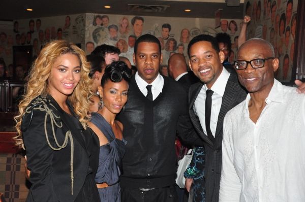 Beyonce Knowles, Jada Pinkett-Smith, Shawn 